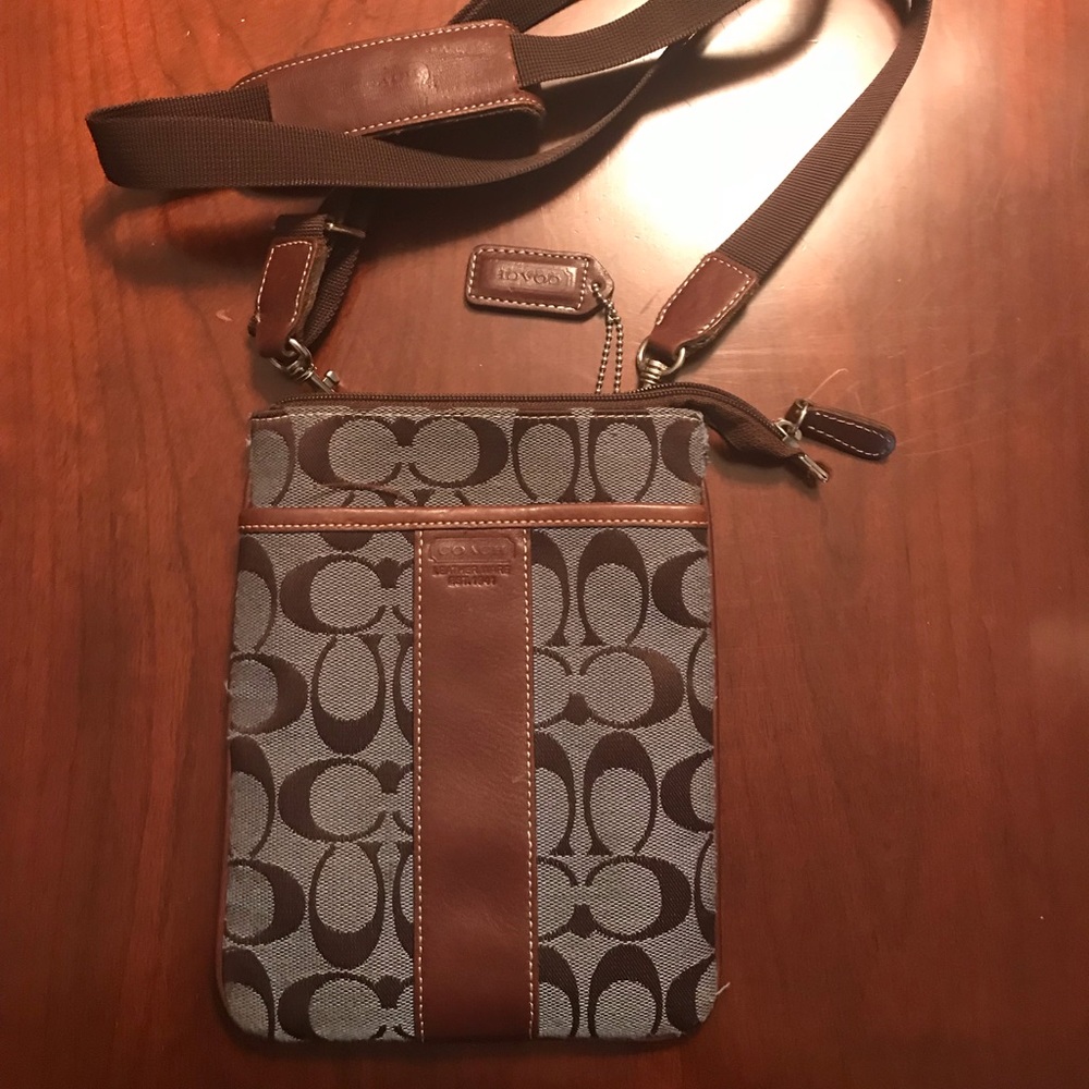 Coach cross body bag